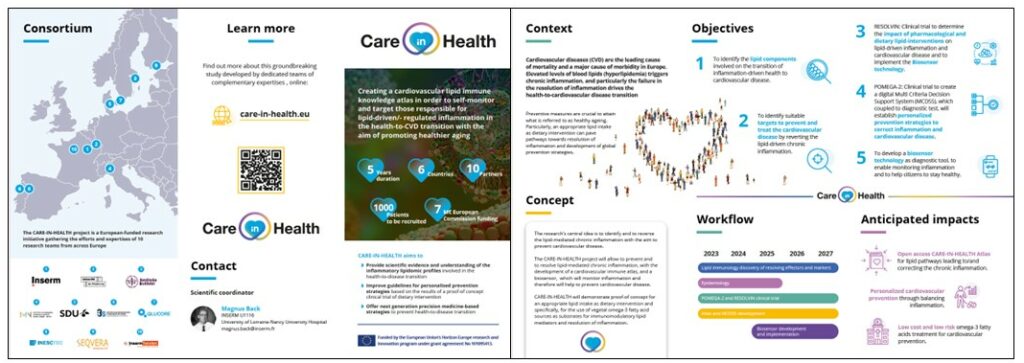 The CARE-IN-HEALTH leaflet is out